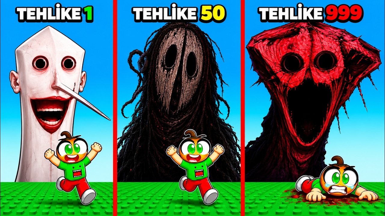 Roblox'ta tüm SCP ANOMALİ'leri buldum... 😱