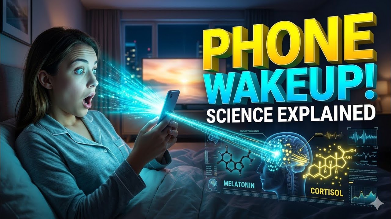 Why Phones Keep You Awake (Science Explained)