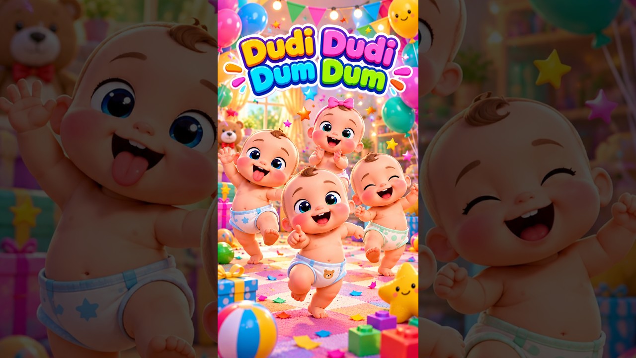 Dudi Dudi Dam Dam | Cutest Kids Dancing on Dudi Dudi Dam Dam😺 #dudidudi #shorts