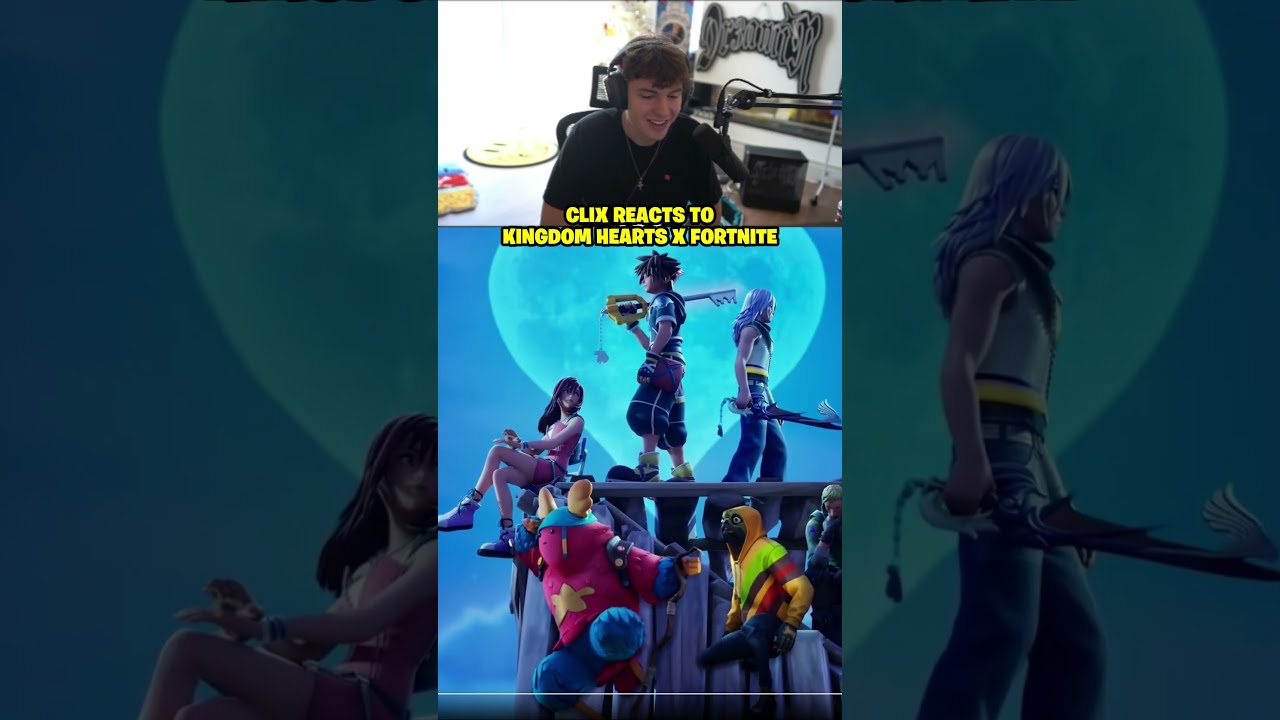 Kingdom Hearts x Fortnite collab soon 👀