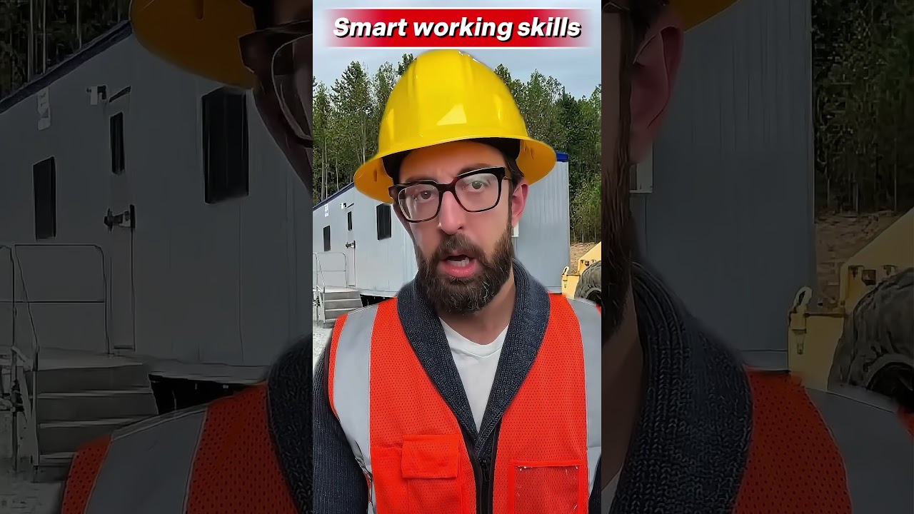 Smart working skills #amazing #skills #workskills #engineering #construction #shortvideo