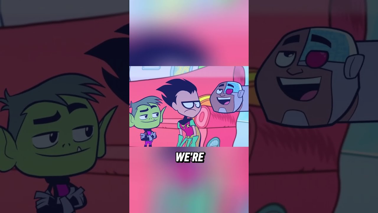 Titans FLASHBACK goes HARD! 🤯 #reels #teentitansgo #funny #dc #cartoon #shorts