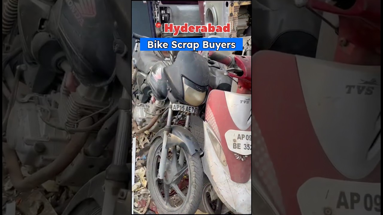 Bike Scrap Buyers in Hyderabad #twowheeler #twowheels #scrap #ytshorts