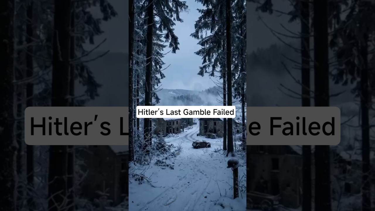 Hitler’s Last Gamble Failed