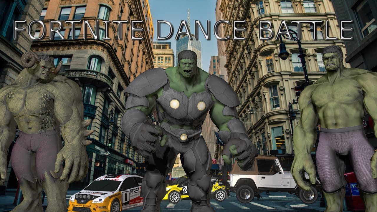 fortnite dance challenge incredible hulk