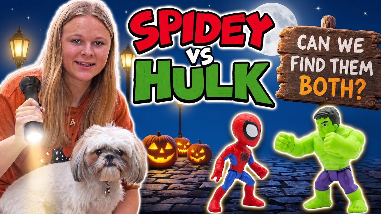Assistant Explores the Tunnels and Slides for Spidey and Hulk