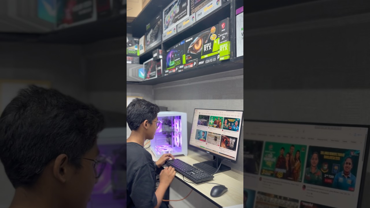 রোহানের স্কুল প্রোজেক্টের জন্য Pc Build