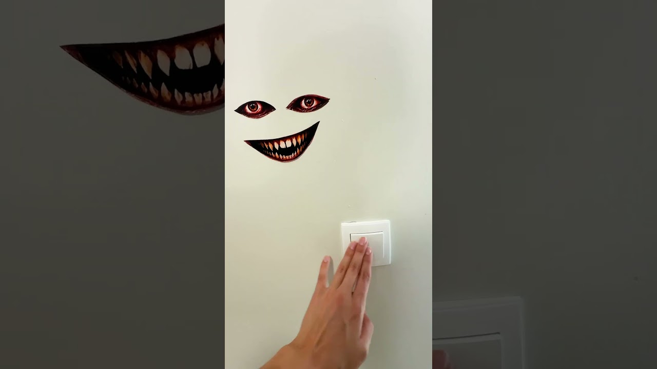 She Saw EYES On The Wall And Logged Out 💀🚪
