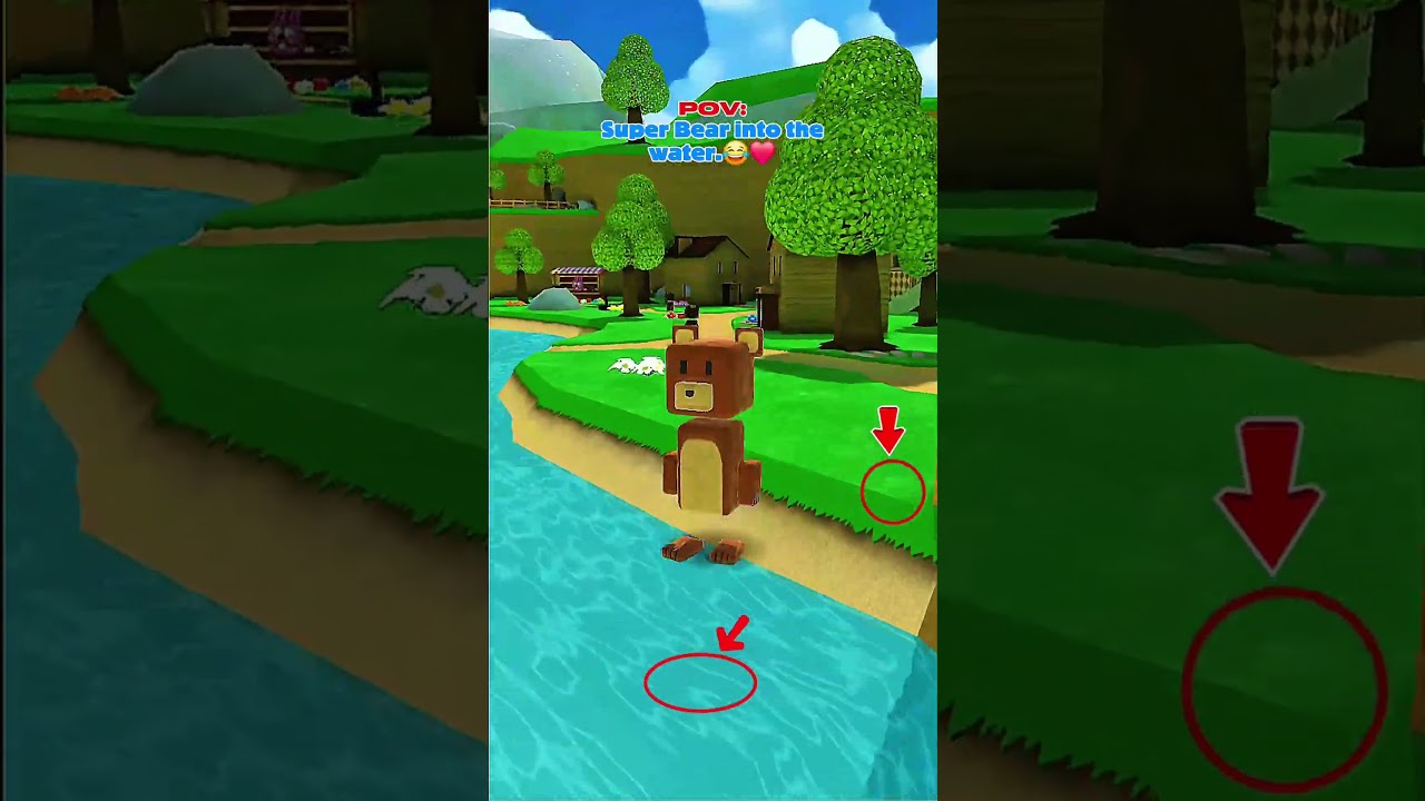 Not a two-bit bear😂🐻 #superbear #superbearadventure#shortvideo #shorts #viral #youtubeshorts #gaming