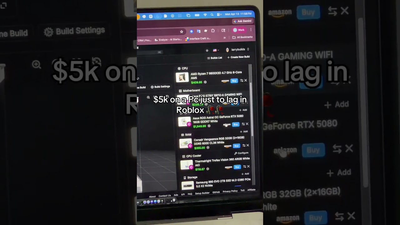 Gaming PCs are expensive af #pcbuilding #gamingpc