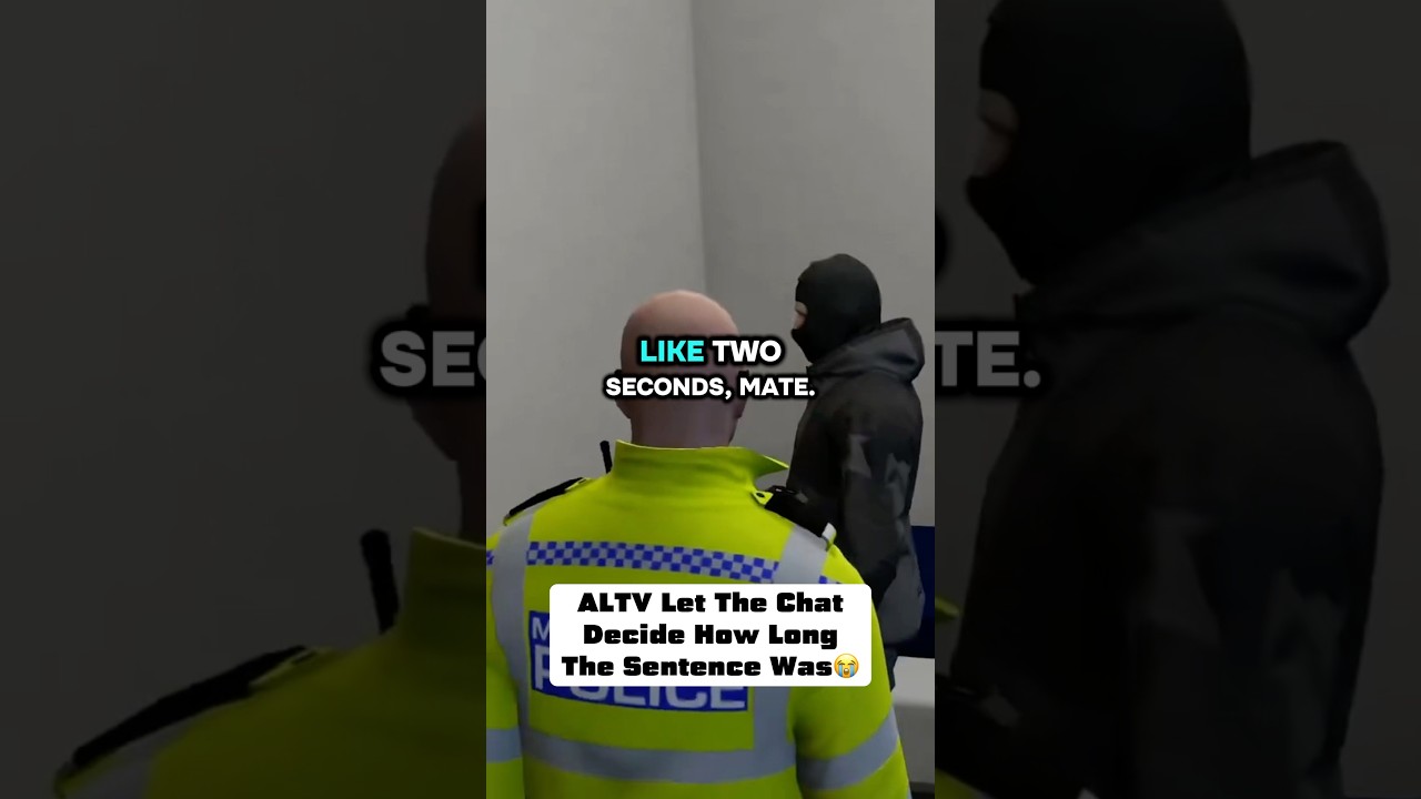 I Let Chat Decide How Long The Sentence Was On GTA RP UK 😭 #gta #gtarp #gtaroleplay #fivem #gta5