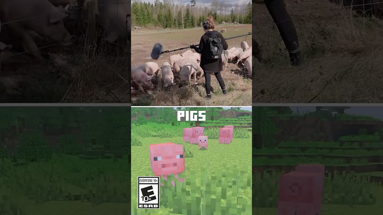 LOOK AT THESE MINECRAFT SOUNDS