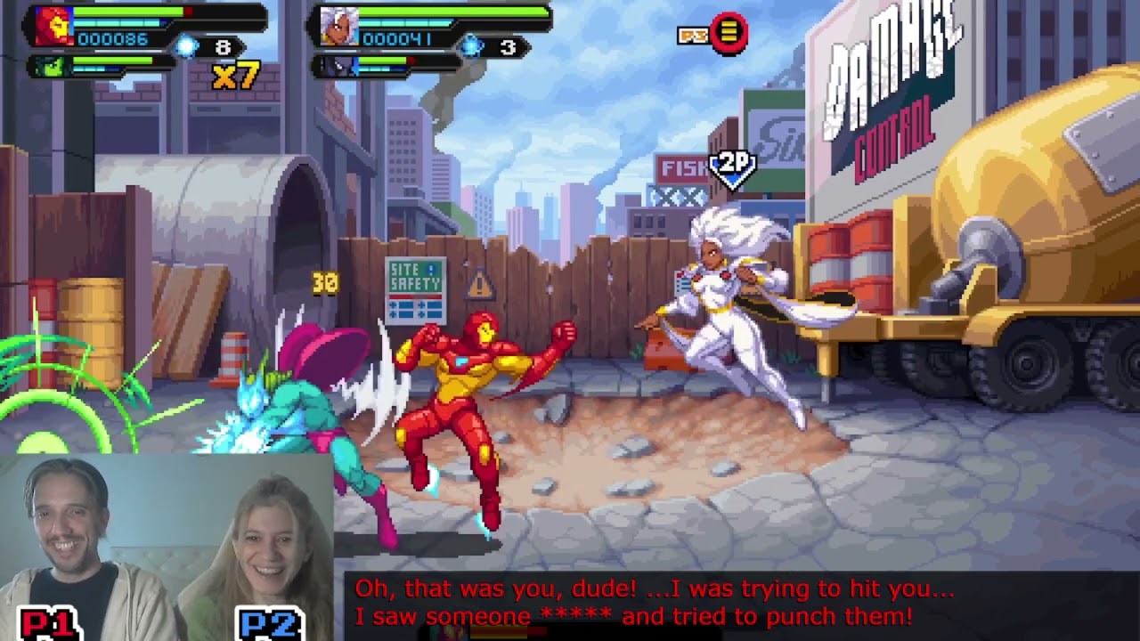 Let's play Marvel Cosmic Invasion! couch co-op gameplay video!