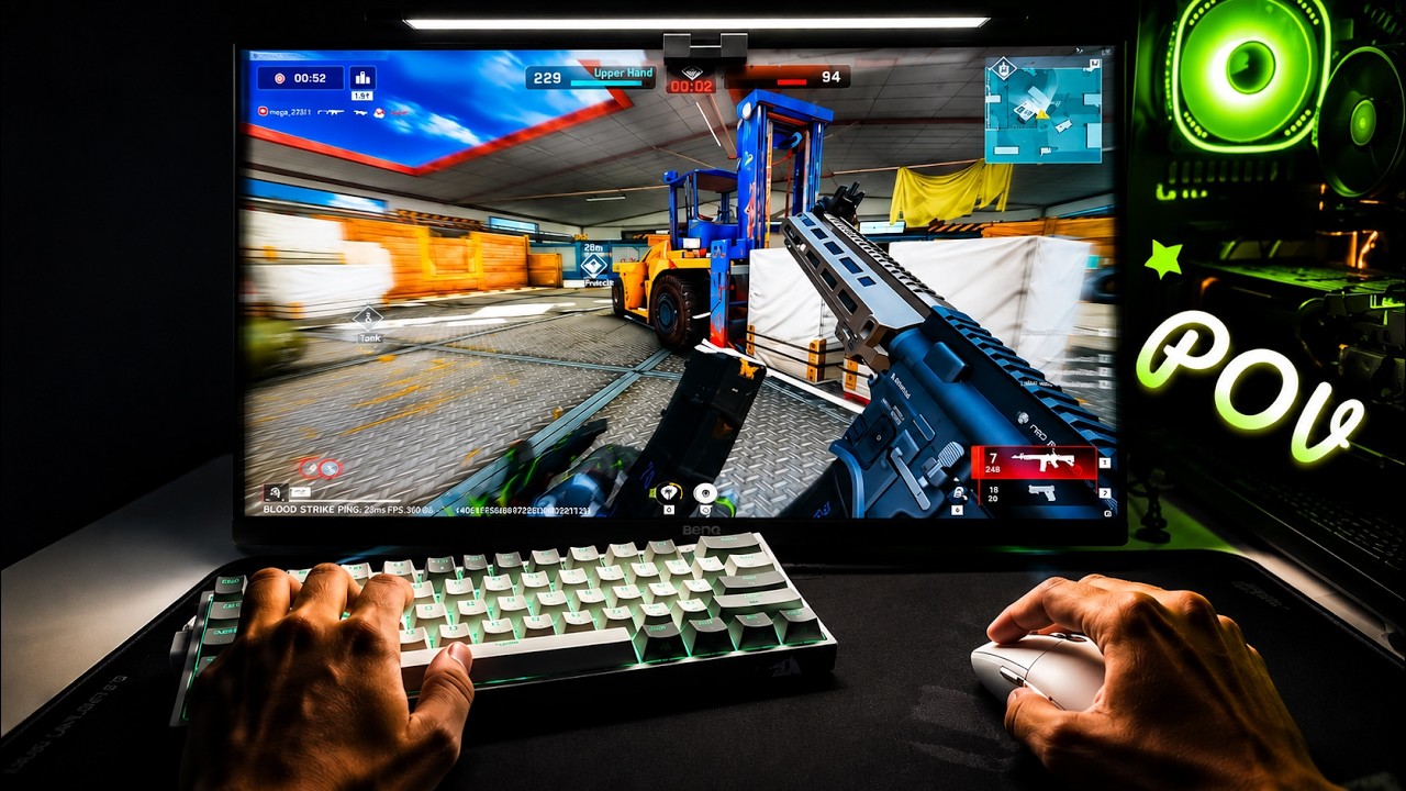 🔥 BLOOD STRIKE POV Gameplay | Keyboard & Mouse ASMR