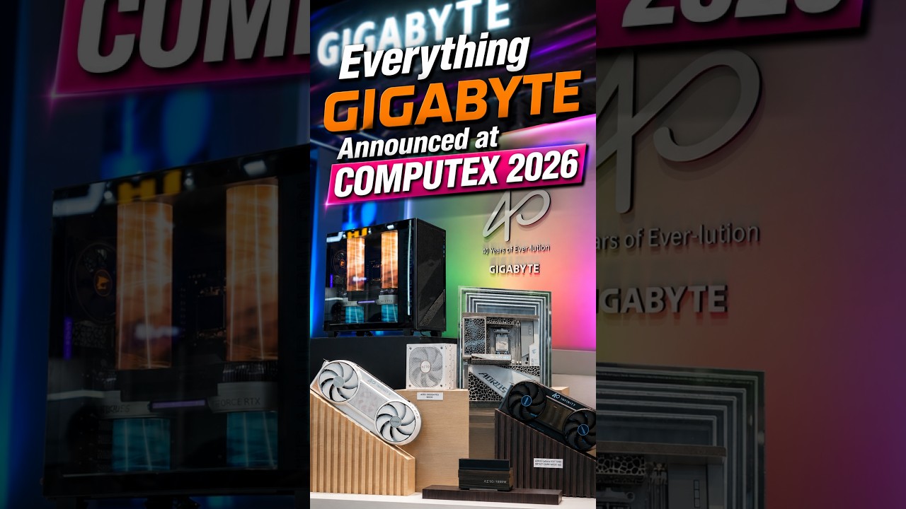 Everything GIGABYTE Announced at #COMPUTEX2026