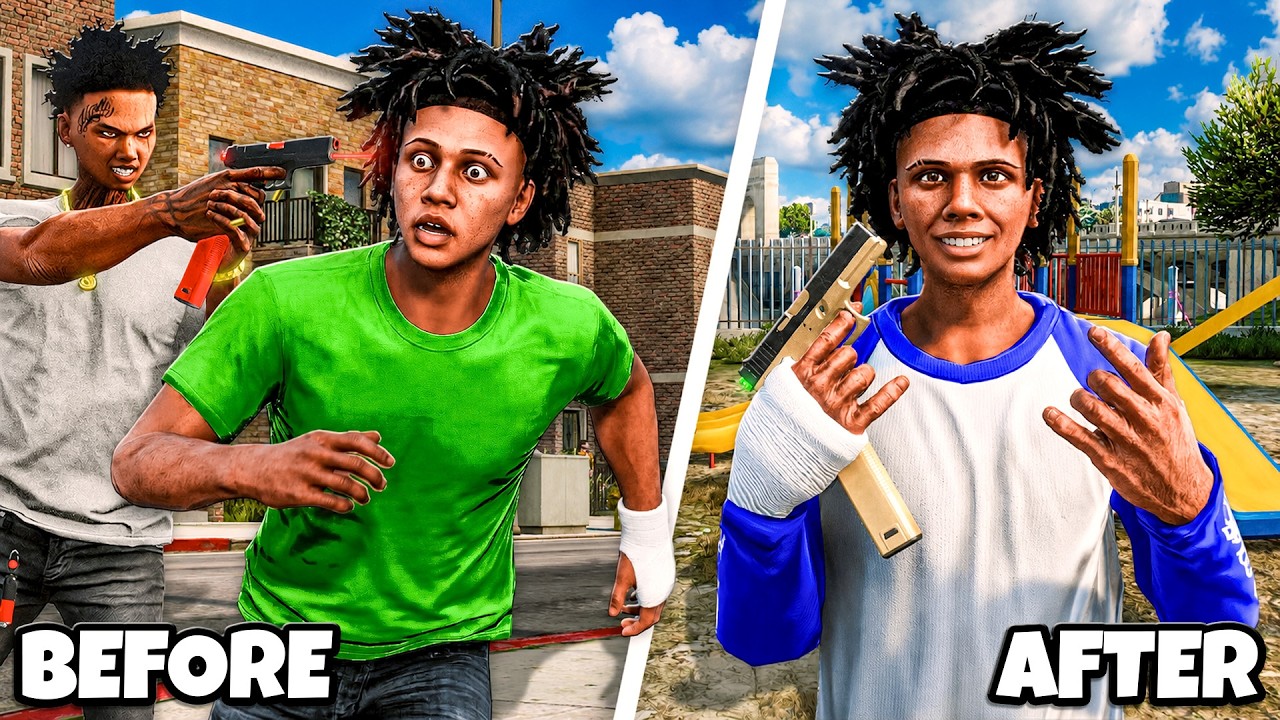 I got SHOT so I SLID BACK with a GLOCK SWITCH in GTA 5 RP..
