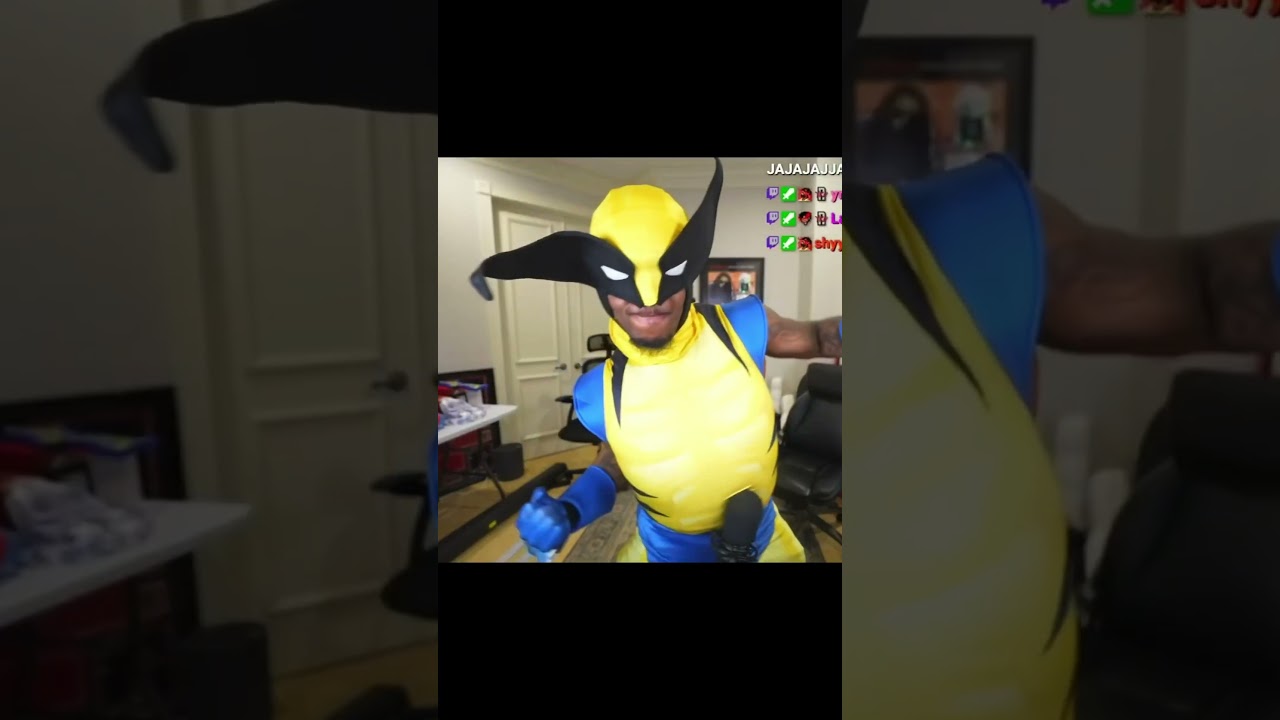 “We got Wolverine at home” 😭✌️