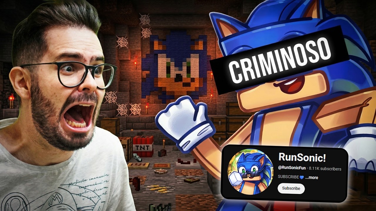 RUNSONIC - O CANAL INFANTIL QUE ESCONDE UM CRIME (Pai Troll React)