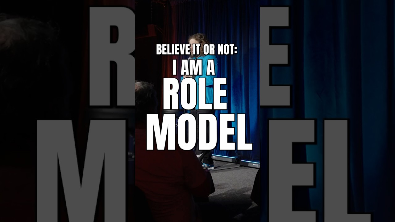 People aspire to be me, right? #standup #comedy #darkhumor #parentinghumor #rolemodel