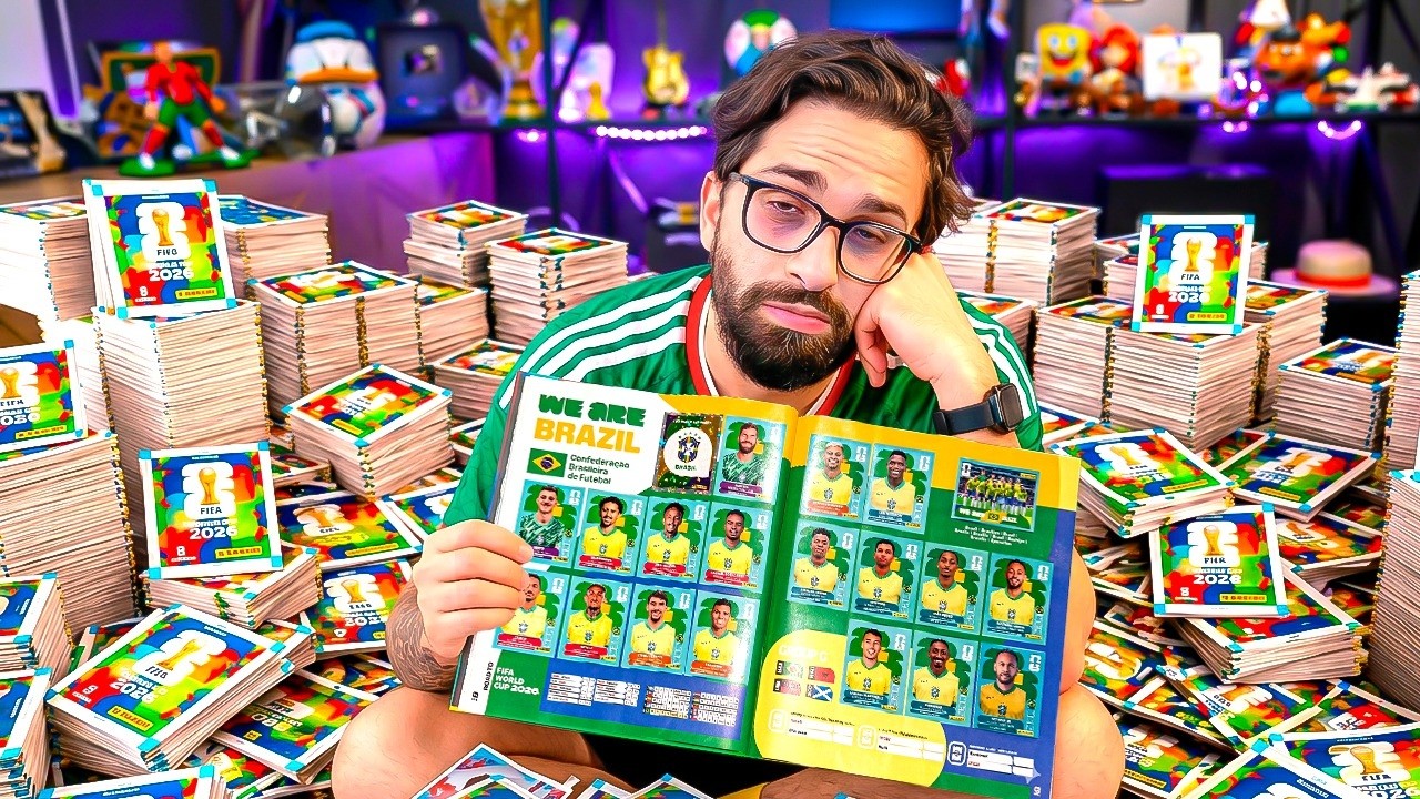 ABRI PACOTINHOS DA COPA ATÉ COMPLETAR A SELEÇÃO DO BRASIL 😭🇧🇷⚽