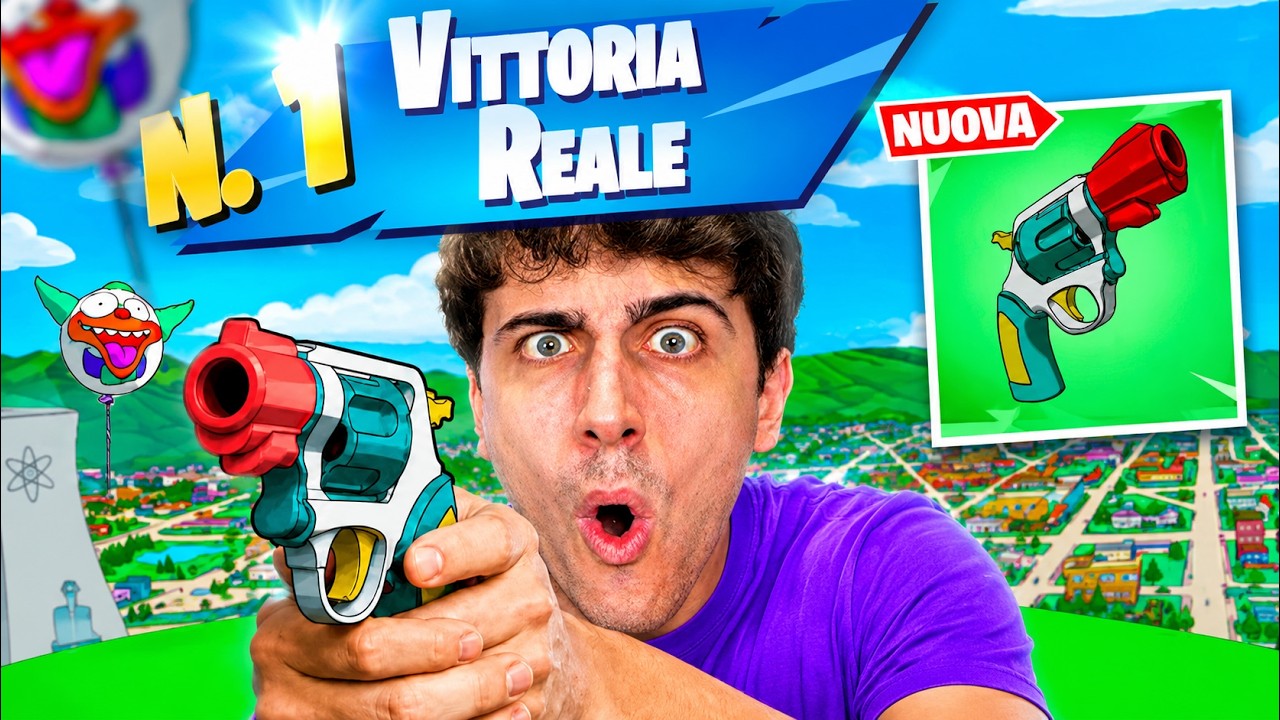 Gioco con la PISTOLA di KRUTSY ESOTICA e VINCO! *TROPPO FORTE* Fortnite ITA