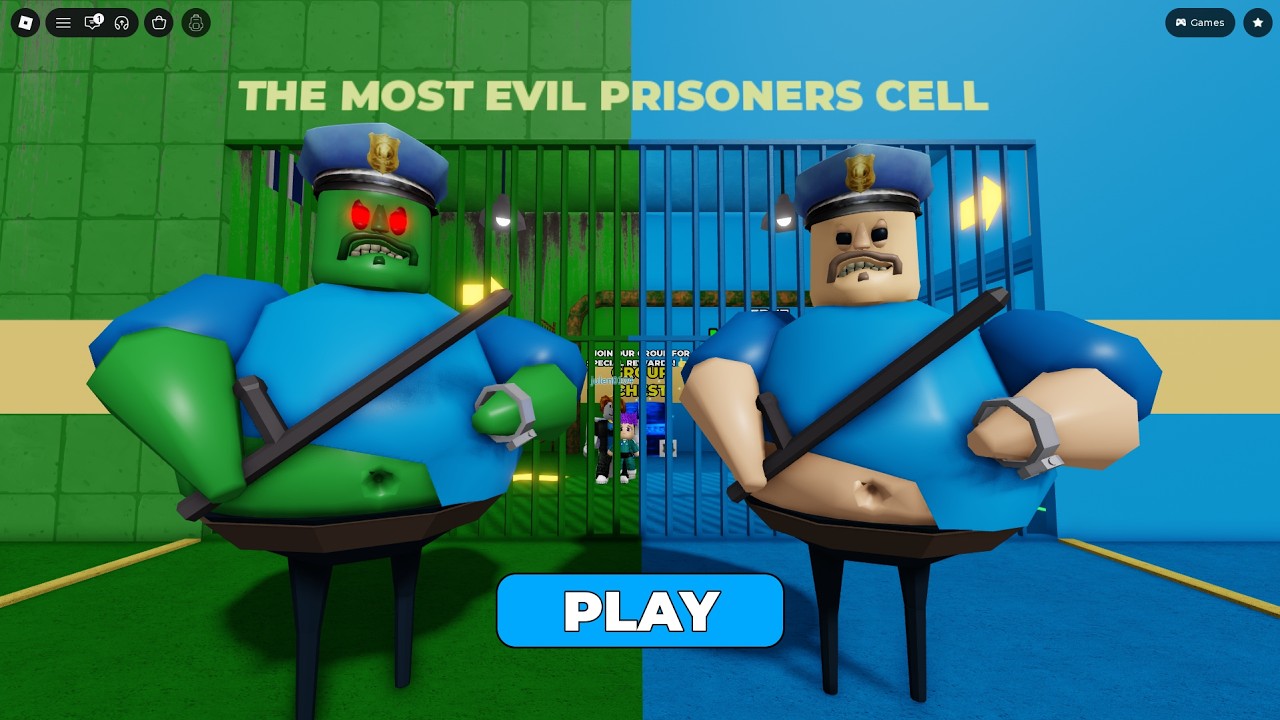 ZOMBIE VS POLICE PRISON RUN! Obby roblox Gameplay Walkthrough No Death 4K