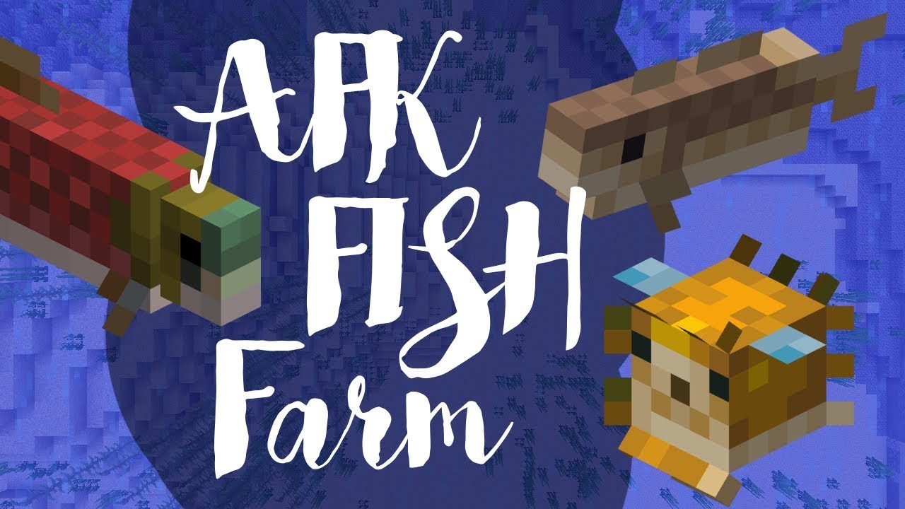 Simple AFK Fishing Farm Tutorial - Minecraft 1.13