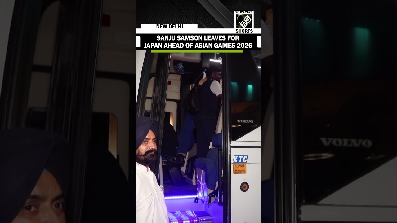 Indian Cricketer Sanju Samson leaves for Japan ahead of bilateral series and Asian Games 2026