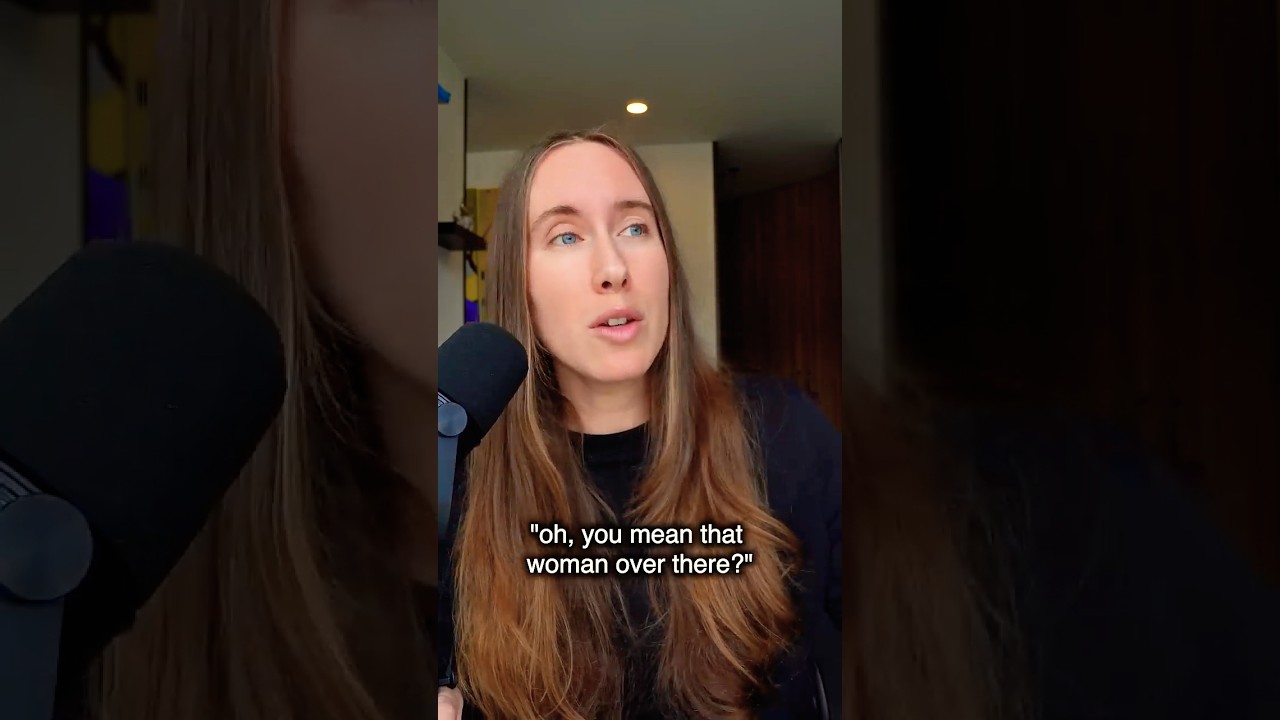BE CAREFUL with the word "lady" in English