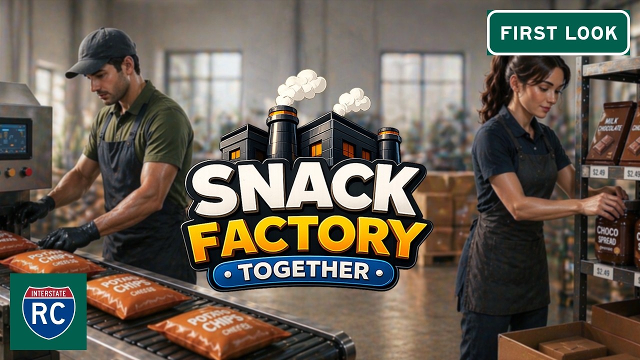 Snack Factory Together Demo First Look - Making Chocolate and... Stuff.  Episode 1