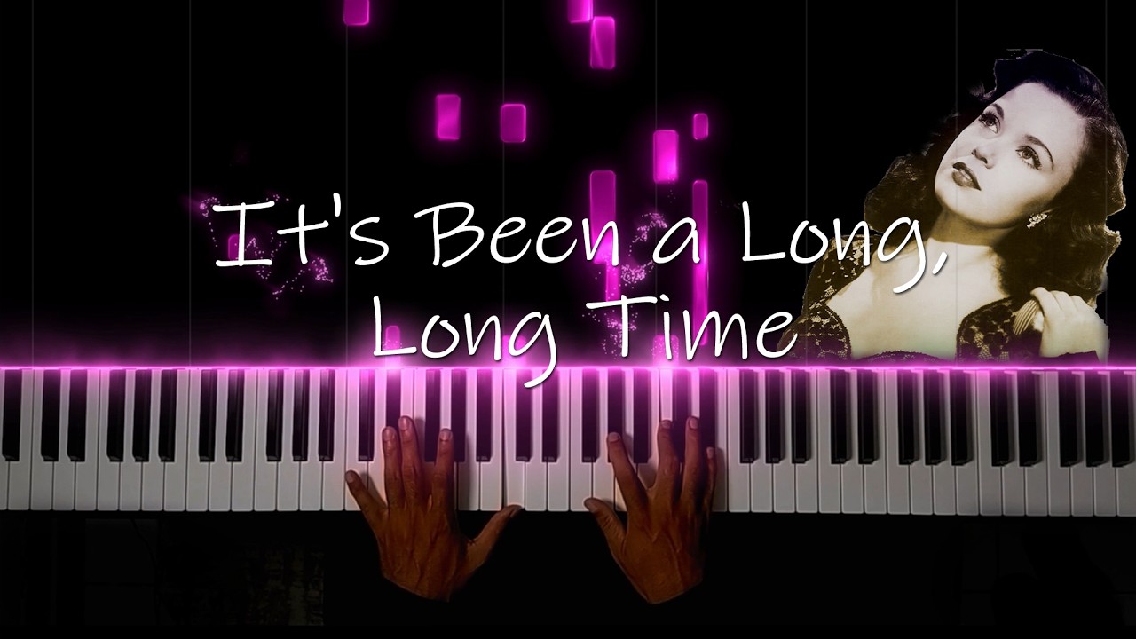 It's Been a Long, Long Time (Piano cover by Moisés Santos)