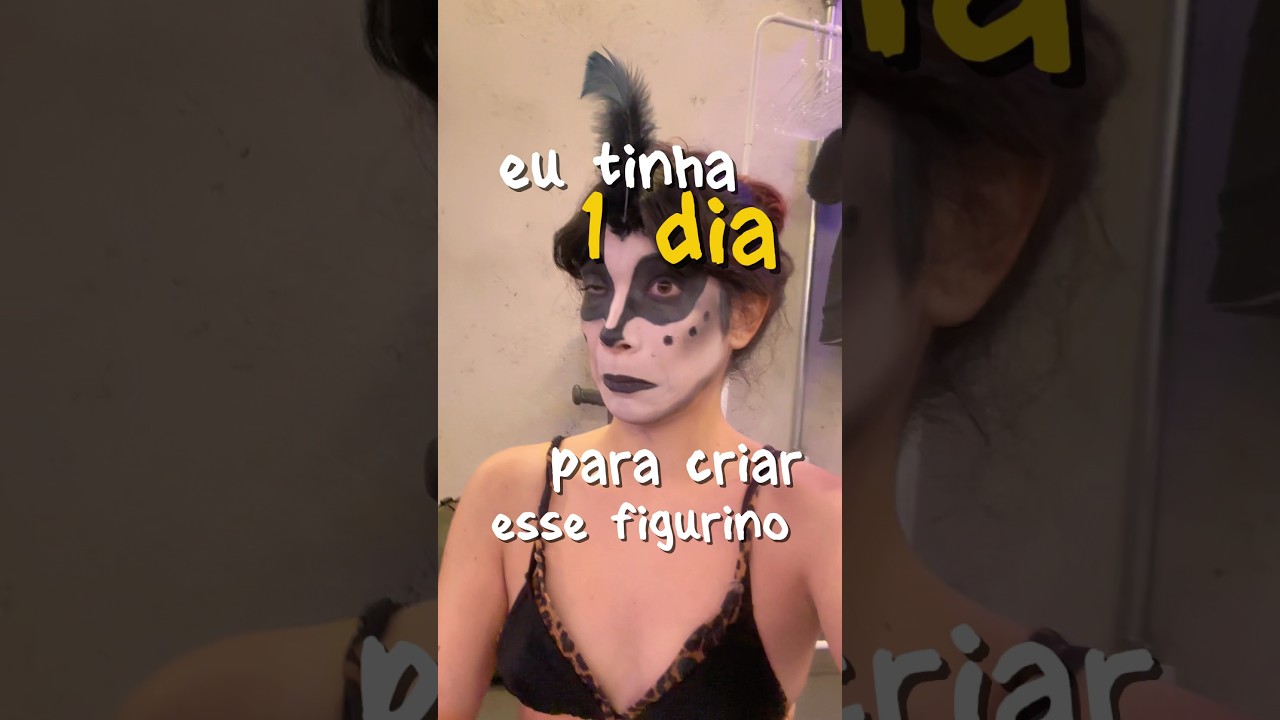 EU TINHA UM DIA PRA CRIAR UM FIGURINO