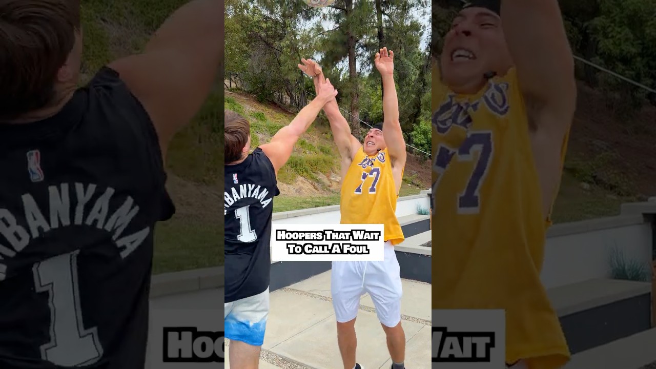Hooper's Who Wait To Call A Foul...