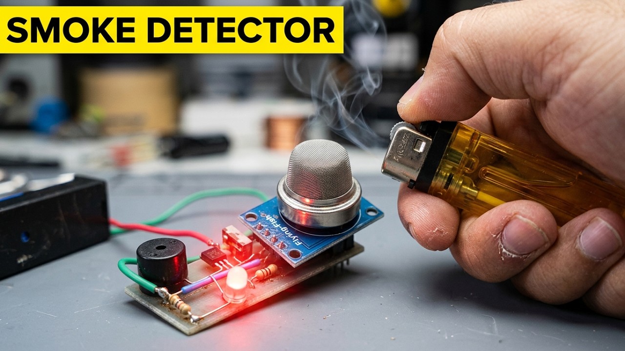 3-in-1 Safety Device: Gas, Alcohol & Smoke Detector Without Arduino