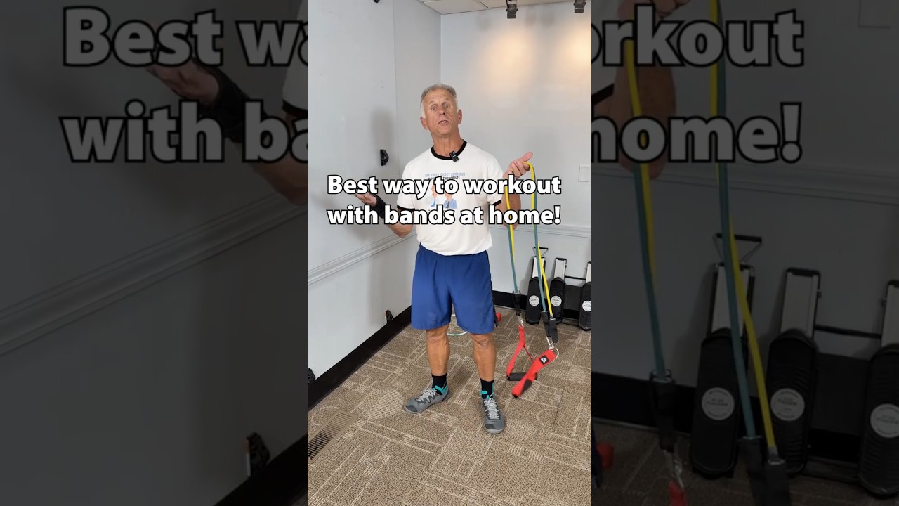 Best Way to Work Out With Bands At Home!