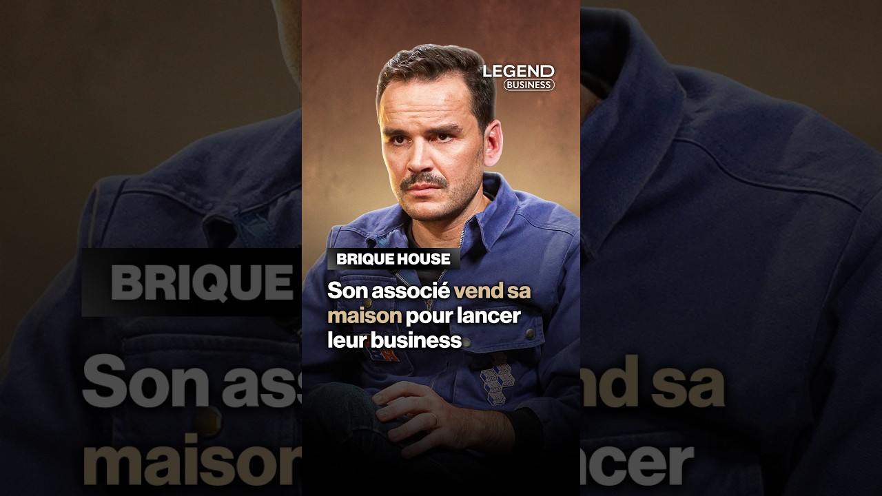 SON ASSOCIÉ VEND SA MAISON POUR LANCER LEUR BUSINESS