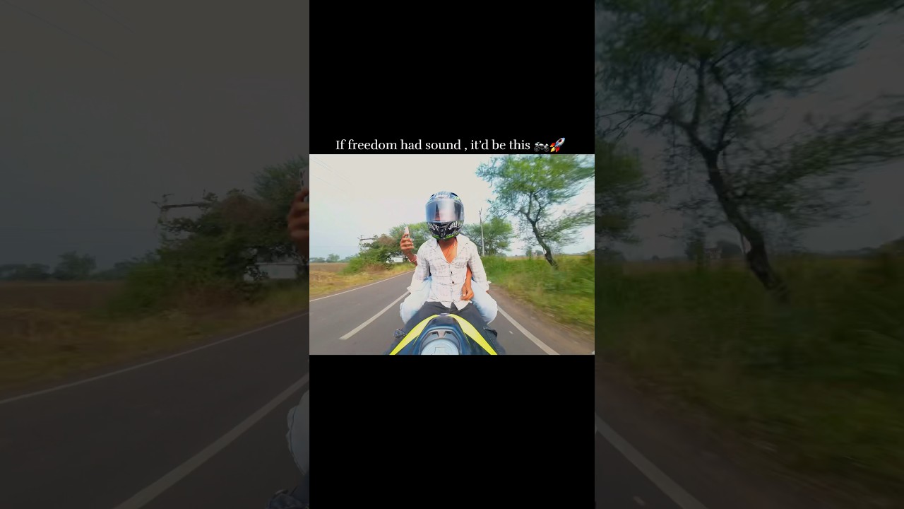 Freedom sounds #bikerider #bikelover #rider #ride #love #xtreme160r #heromotocorp