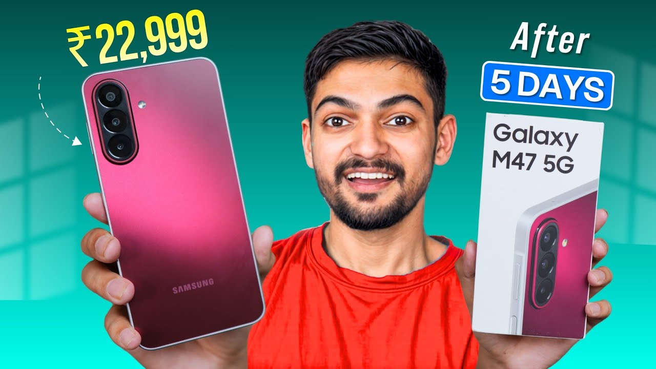 Samsung Galaxy M47 5G Review⚡️| Best Smartphone under ₹25000 ? 🤯