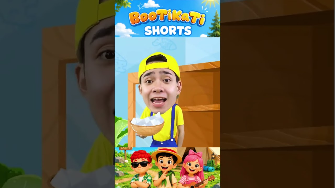 Johny Johny Yes Papa Song | Song For Kids With Bootikati Shorts | Nursery Rhymes For Toddlers