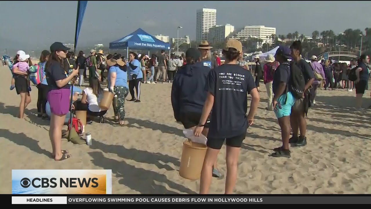Thousands of volunteers join coastal cleanup effort across L.A. County