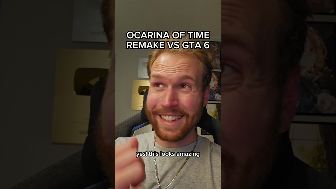 OCARINA OF TIME REMAKE VS GTA 6 #shorts