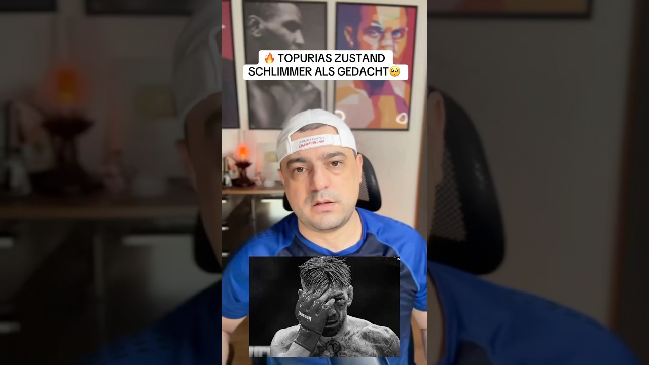 TOPURIA SCHWER VERLETZT 🤯 #mma #kampfsport #ufc