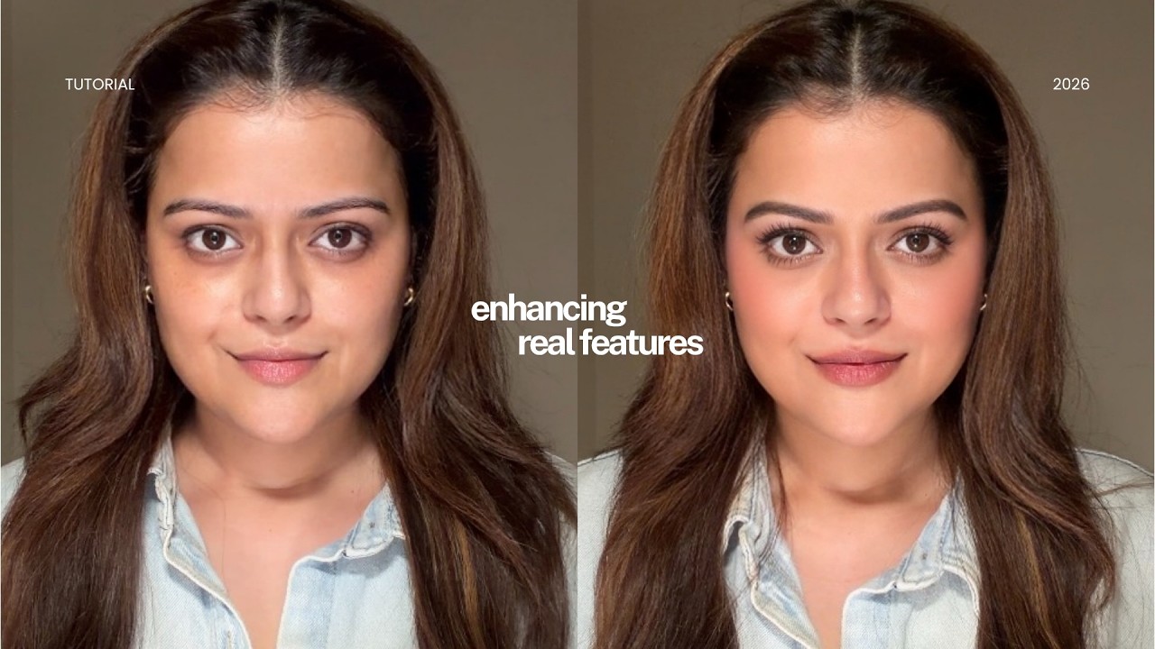 My signature minimal makeup routine: clean, fresh & feature-enhancing