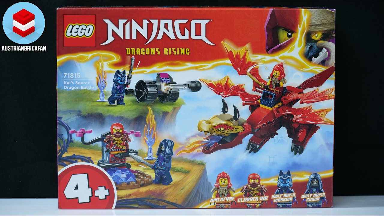 LEGO Ninjago Dragon´s Rising 71815 Kai's Source Dragon Battle - LEGO Speed Build Review