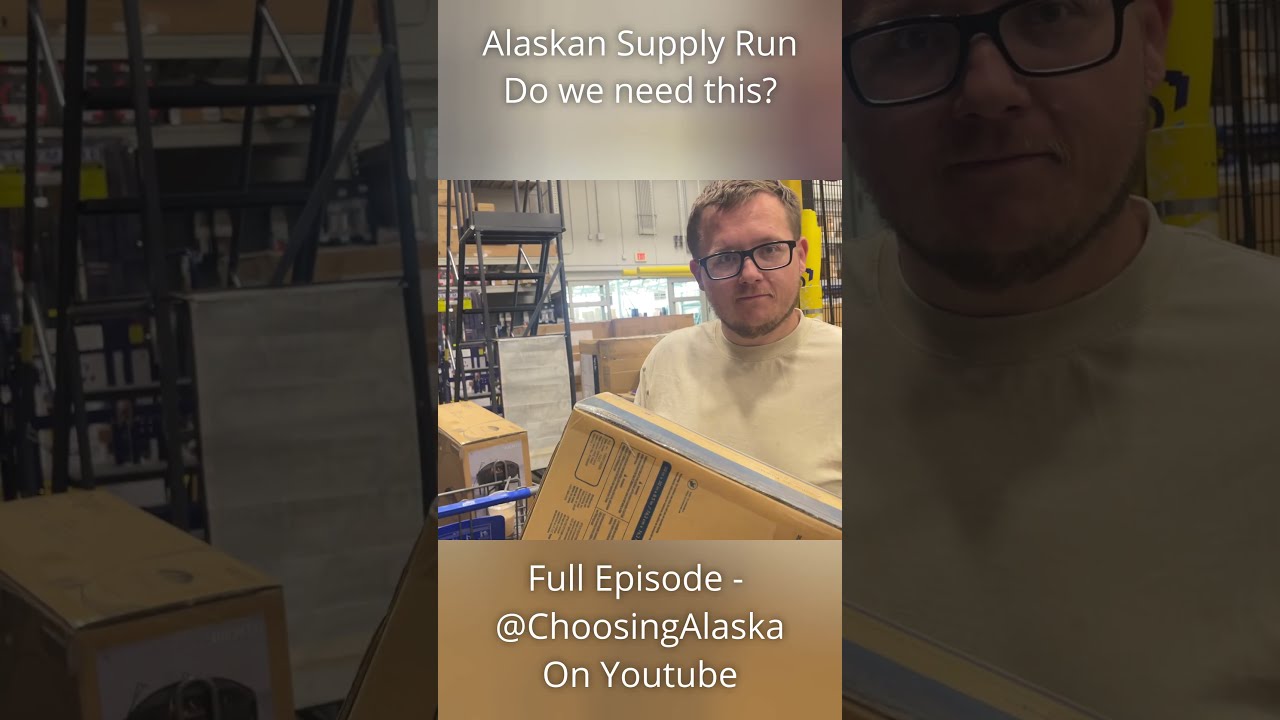 Do we need this? Probably not but its on clearance. #shopping #clearance #alaska