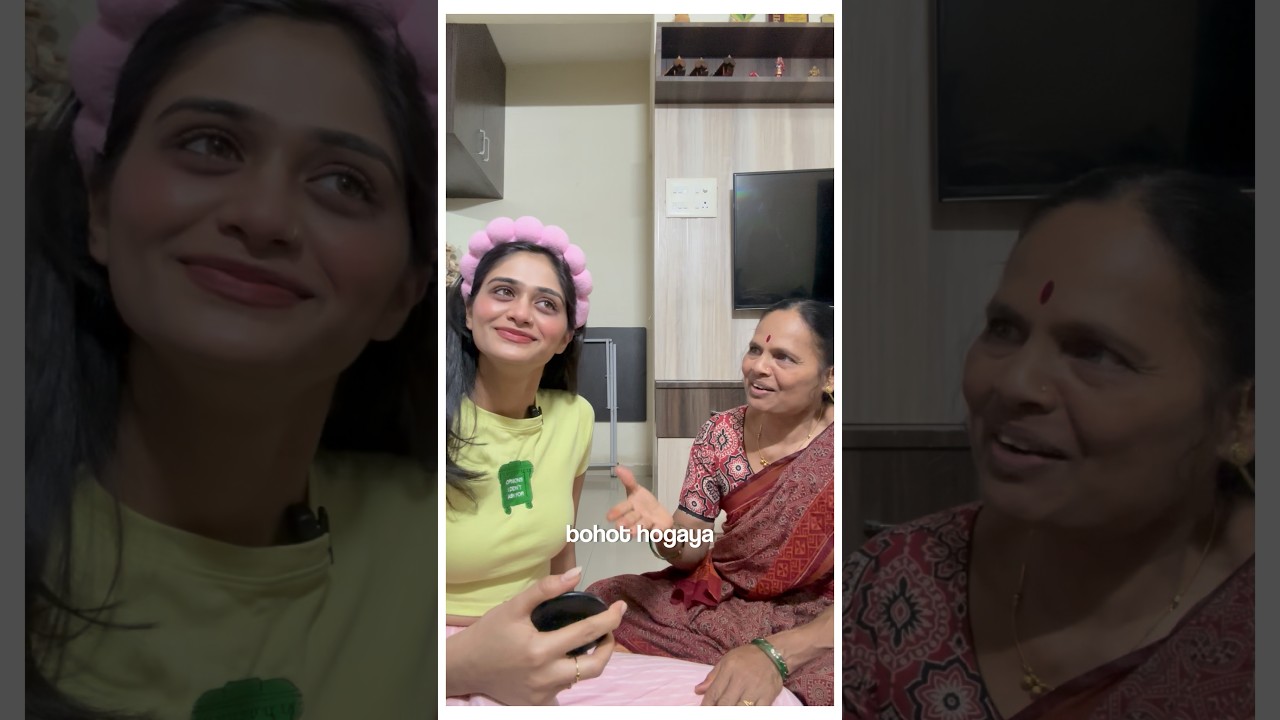 Maa ke haath ka Makeup part 2 #marathimulgi #marathi #marathifamily #funnyvideo #funny #makeup #fun