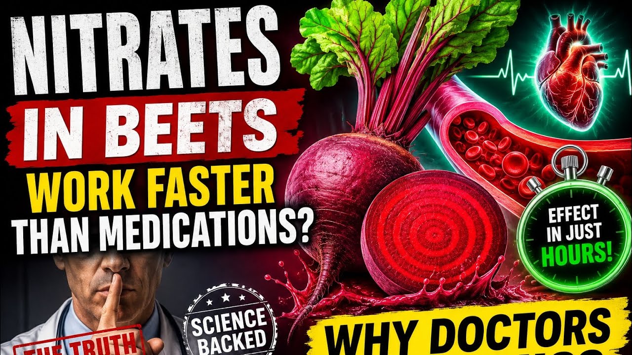 NITRATES IN BEETS: The Natural Blood Flow Secret Doctors Rarely Explain