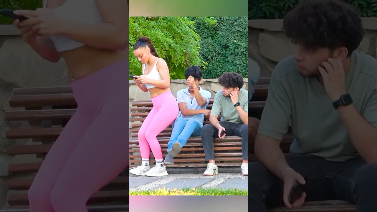 😂crazy girl prank shocked him #shorts #funny #comedy