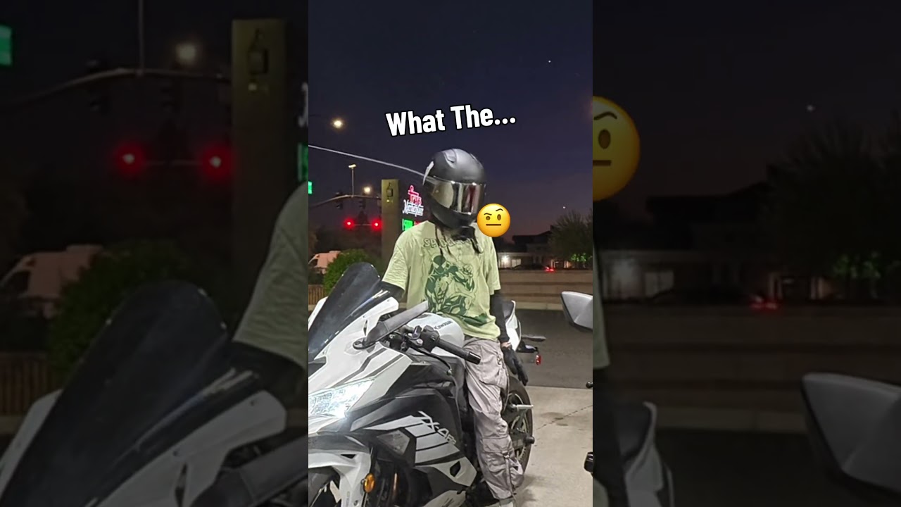 That wasn’t part of the plan @ittybittymaeee #biker #motorcycle