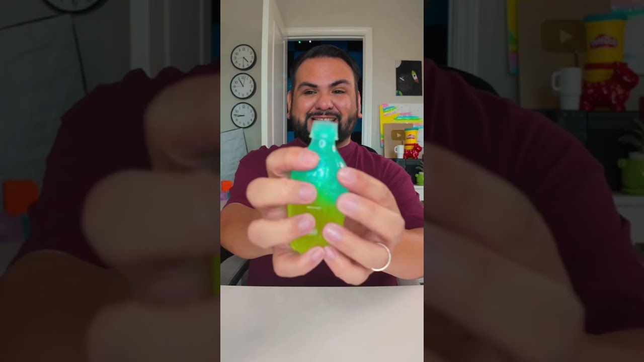 DIY Water Of The Day Squishy! (part 2) 💦 #squishy #squishies #DIY #needoh #squish